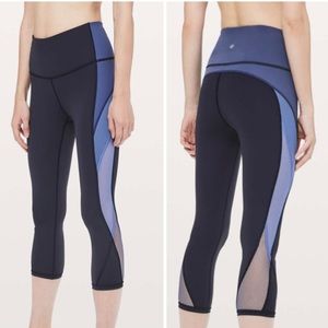 Lululemon Color Me Ombre Wunder Under Crop 8